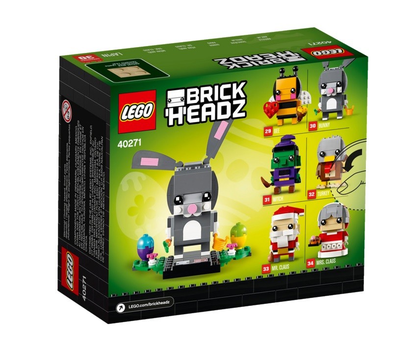 Конструктор Lego Brick Headz Великодній Кролик (40271) - фото 2