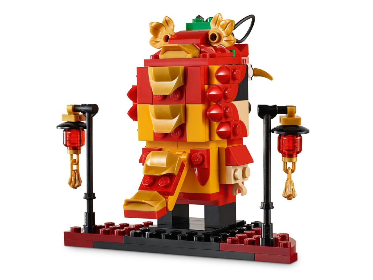 Конструктор Lego Brick Headz Хлопець, танцюючий дракон (40354) - фото 2