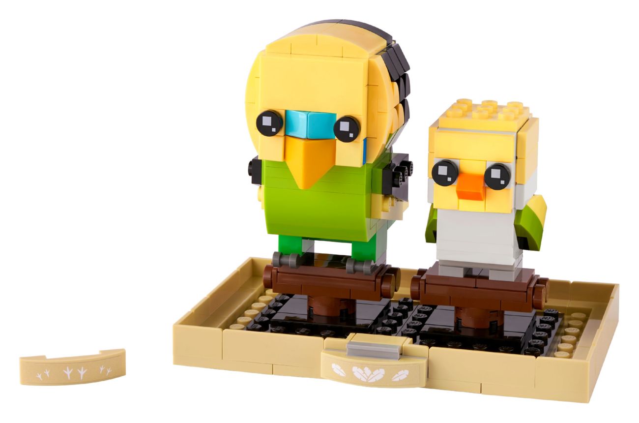 Конструктор Lego Brick Headz Хвилястий папужка (40443) - фото 1