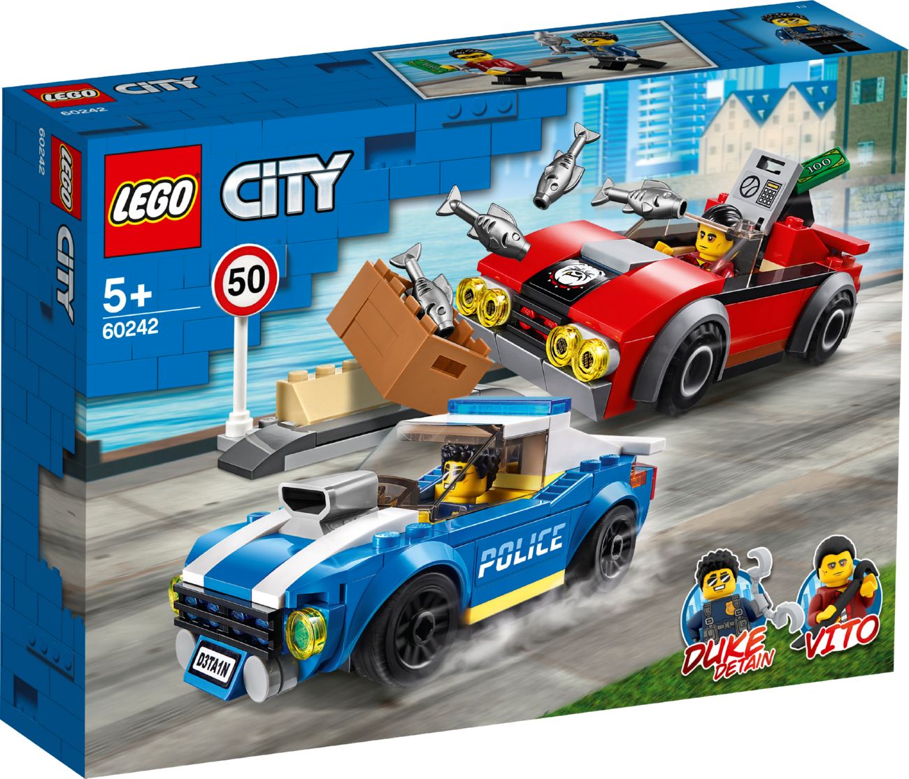 Конструктор Lego City Арест на шоссе (60242)