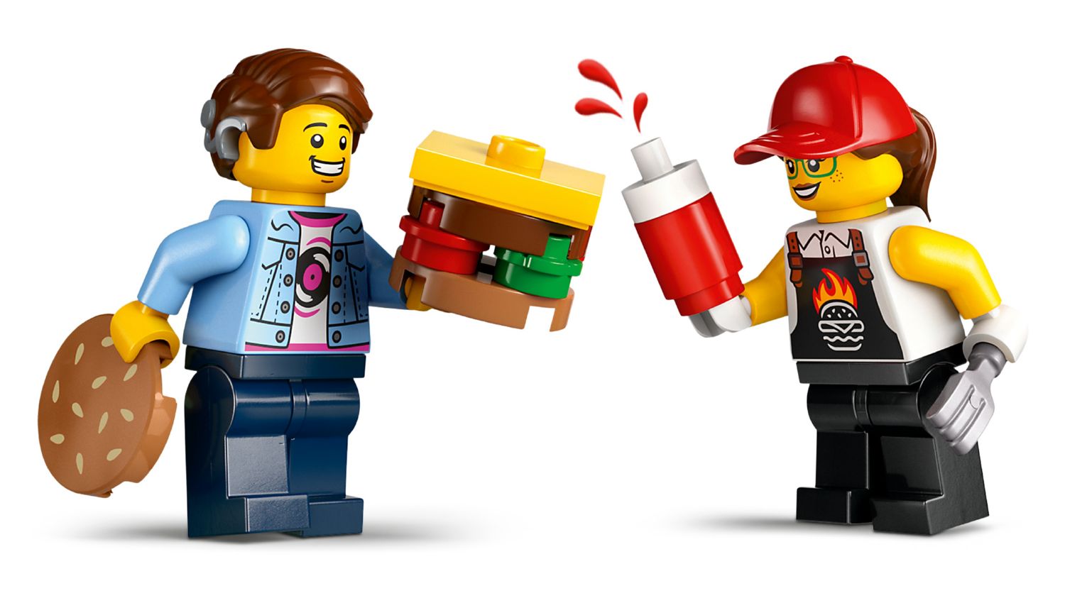 Конструктор Lego City Бургер Вантажівка (60404) - фото 5