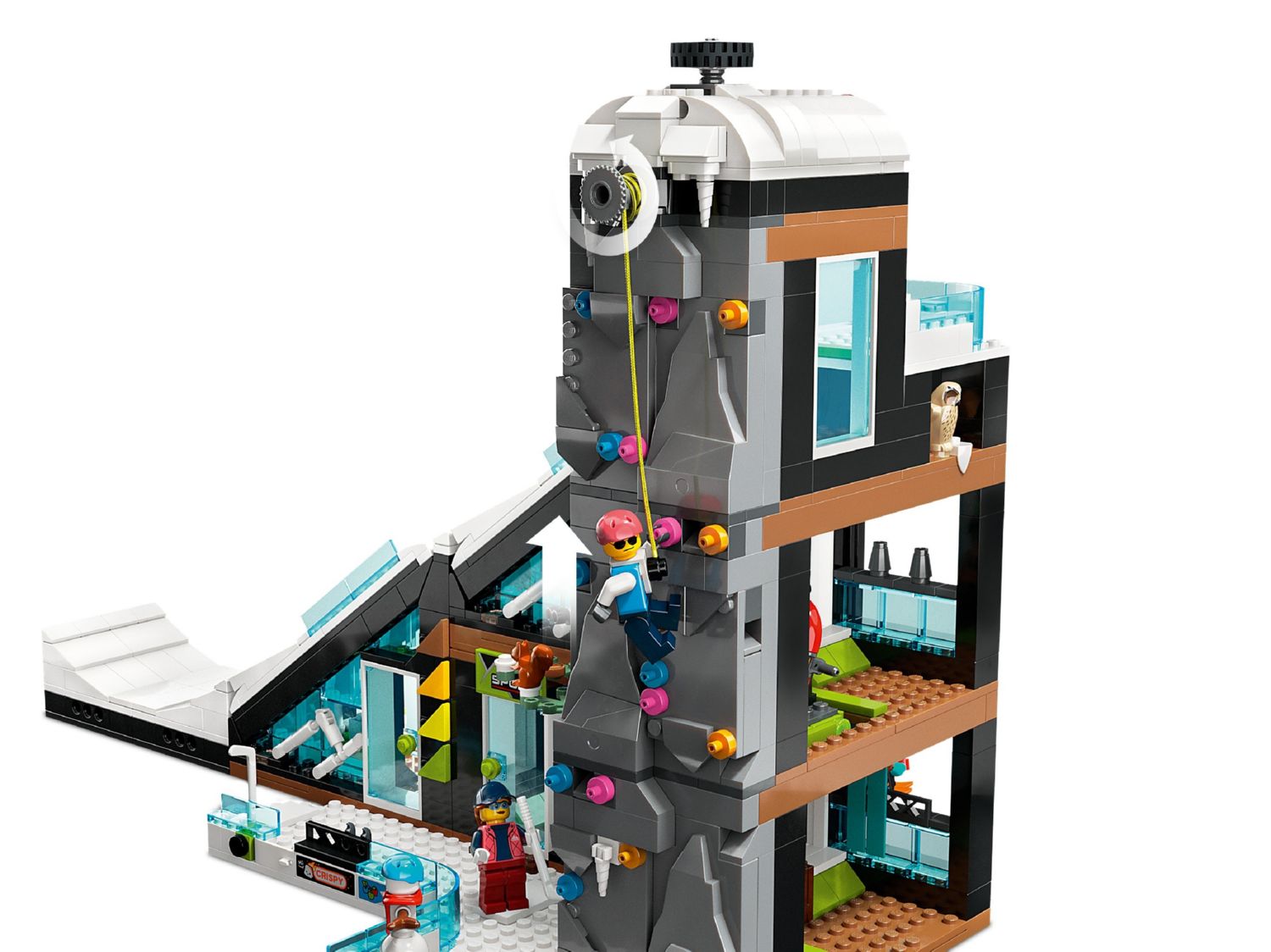 Конструктор Lego city Центр лиж та скелелазіння (60366) - фото 4