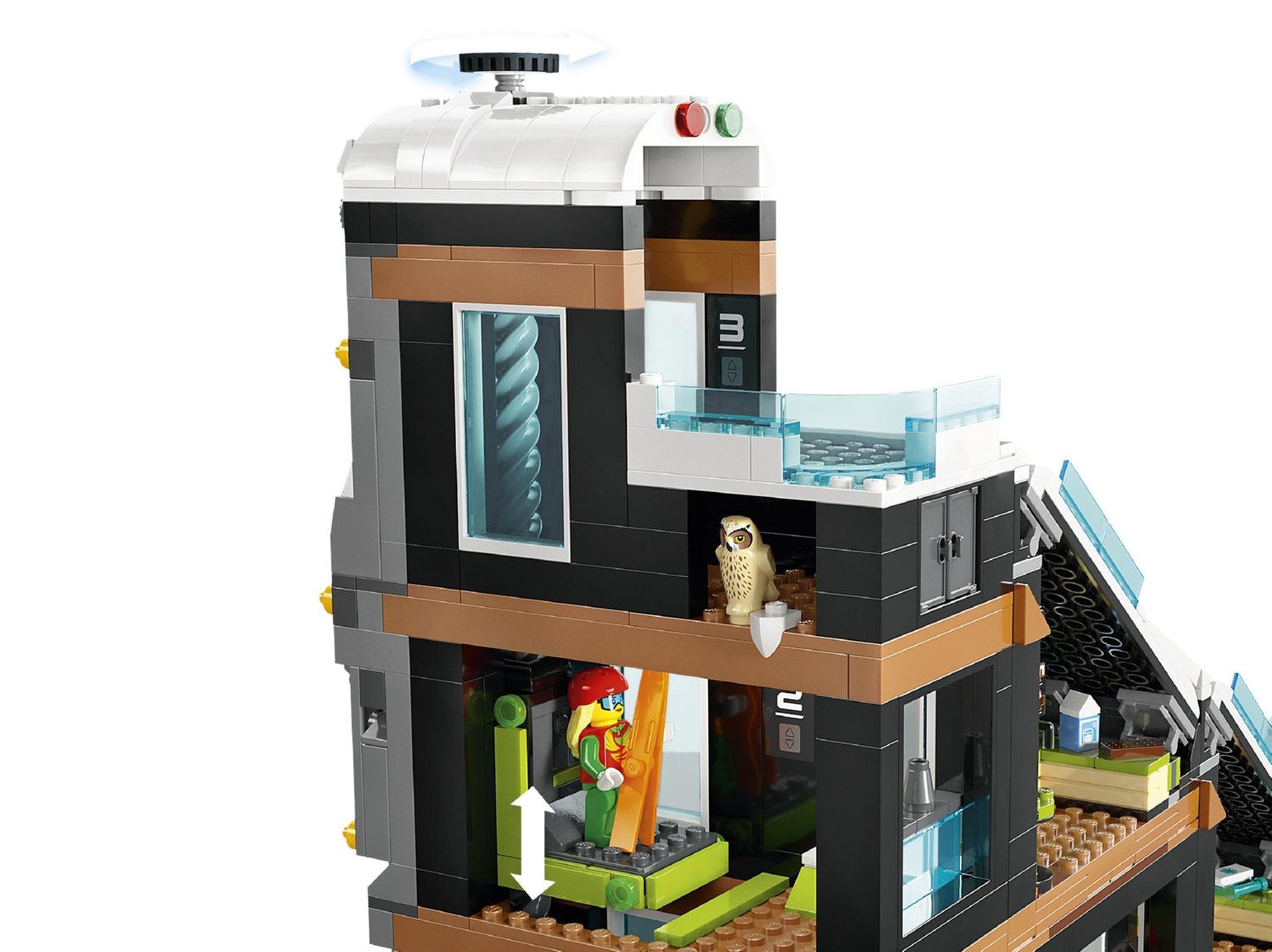 Конструктор Lego city Центр лиж та скелелазіння (60366) - фото 5