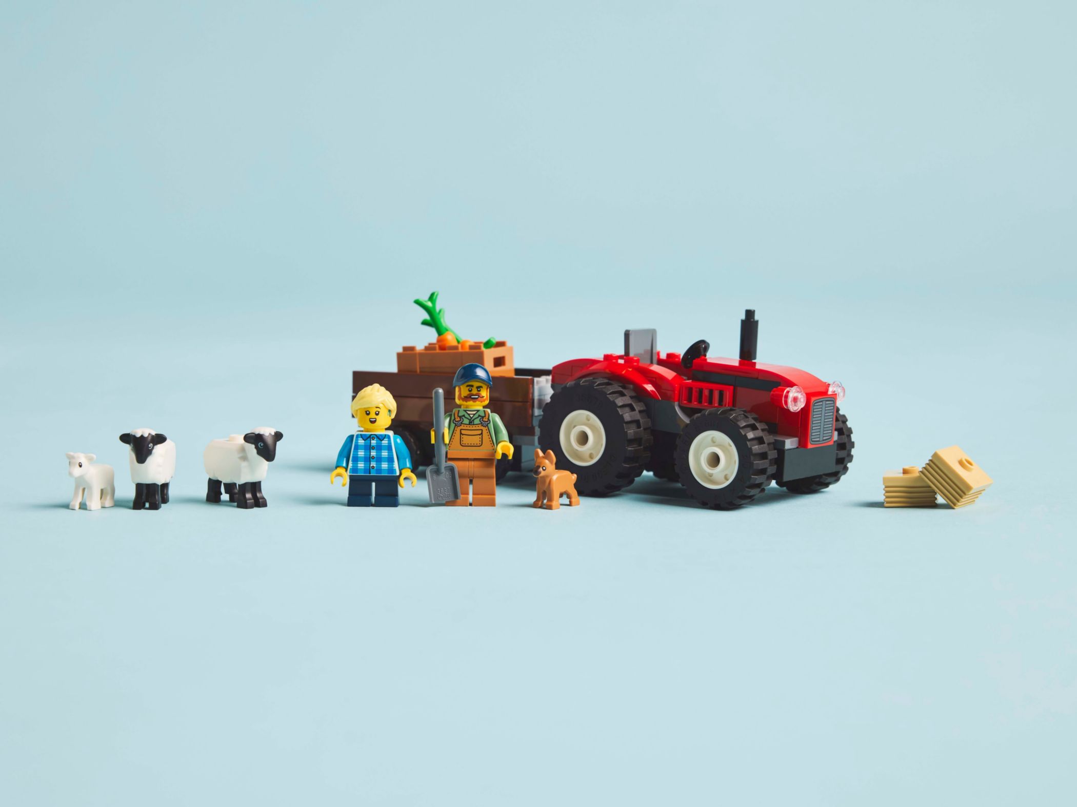 Конструктор Lego City Красный фермерский трактор (60461) - фото 5