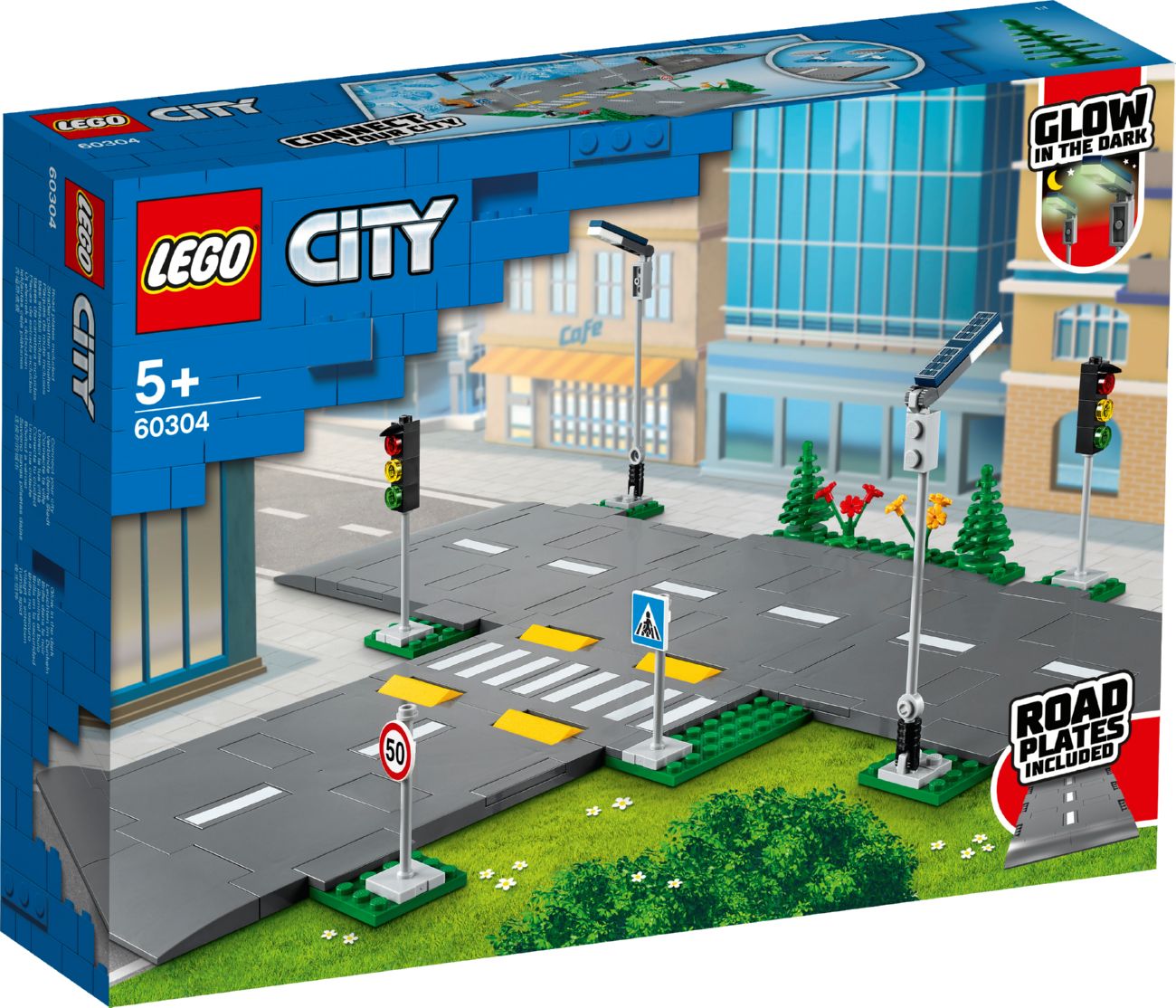 Конструктор Lego City Дорожні плити (60304)