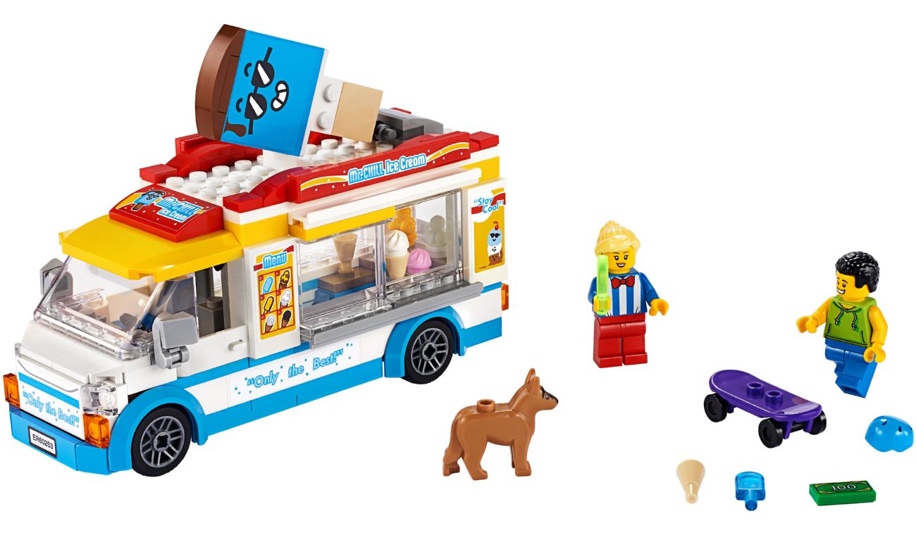 Конструктор Lego Сity Фургон з морозивом (60253) - фото 1
