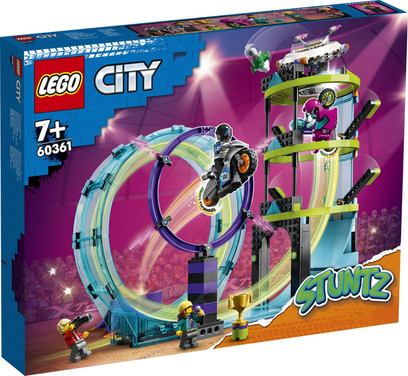 Конструктор Lego City Головне каскадерське випробування (60361)