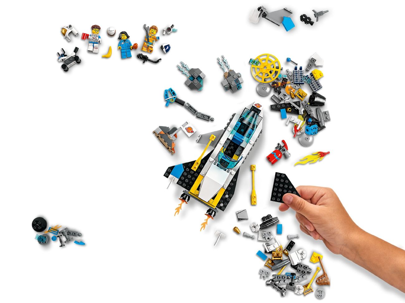 Конструктор Lego City Космическая миссия для исследования Марса (60354) - фото 4