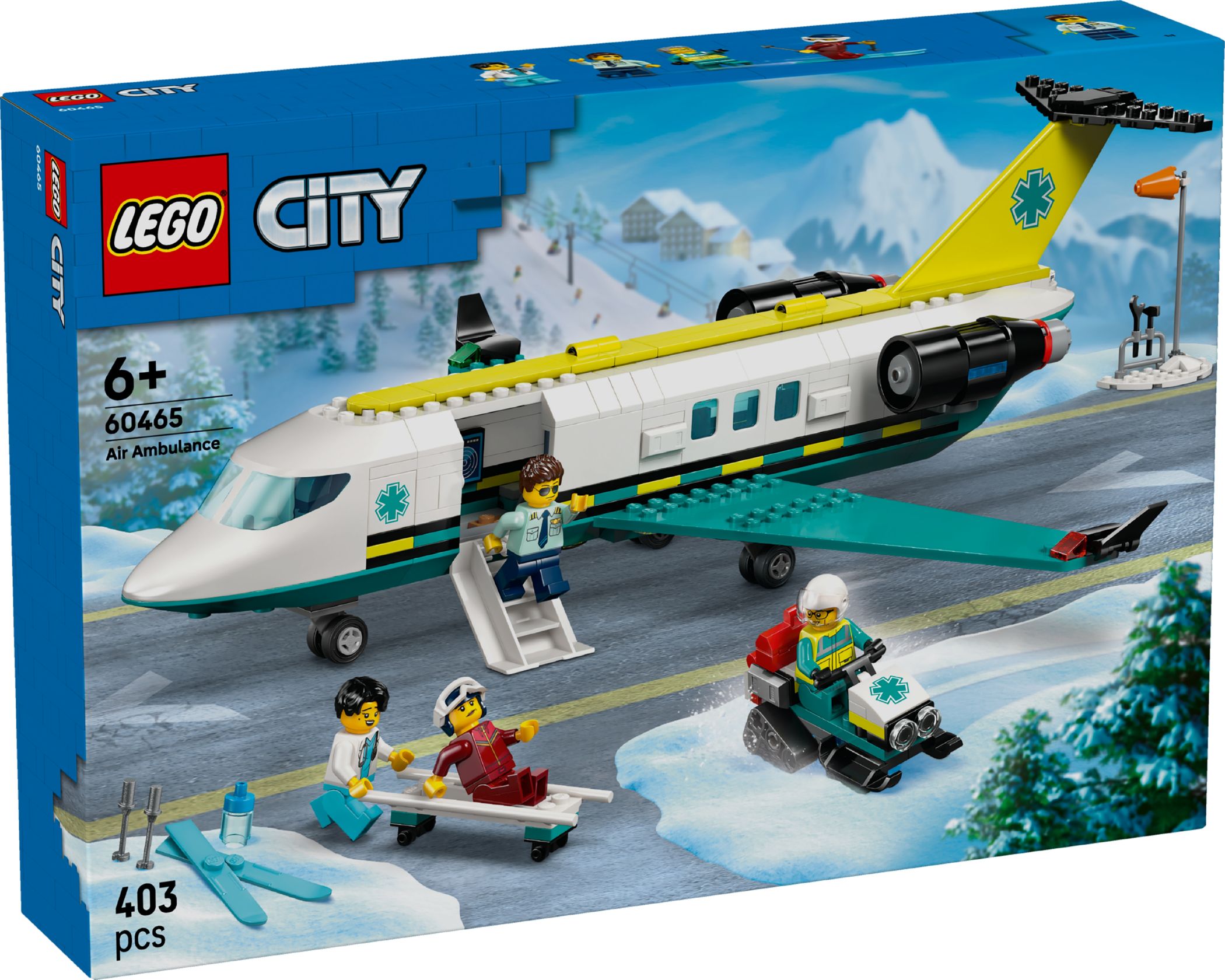Конструктор Lego City Літак швидкої допомоги (60465)