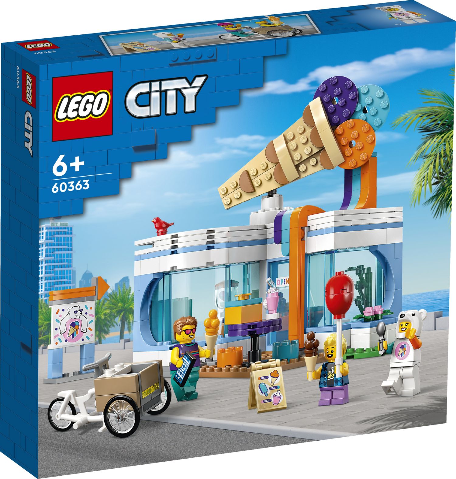 Конструктор Lego City Магазин мороженого (60363)