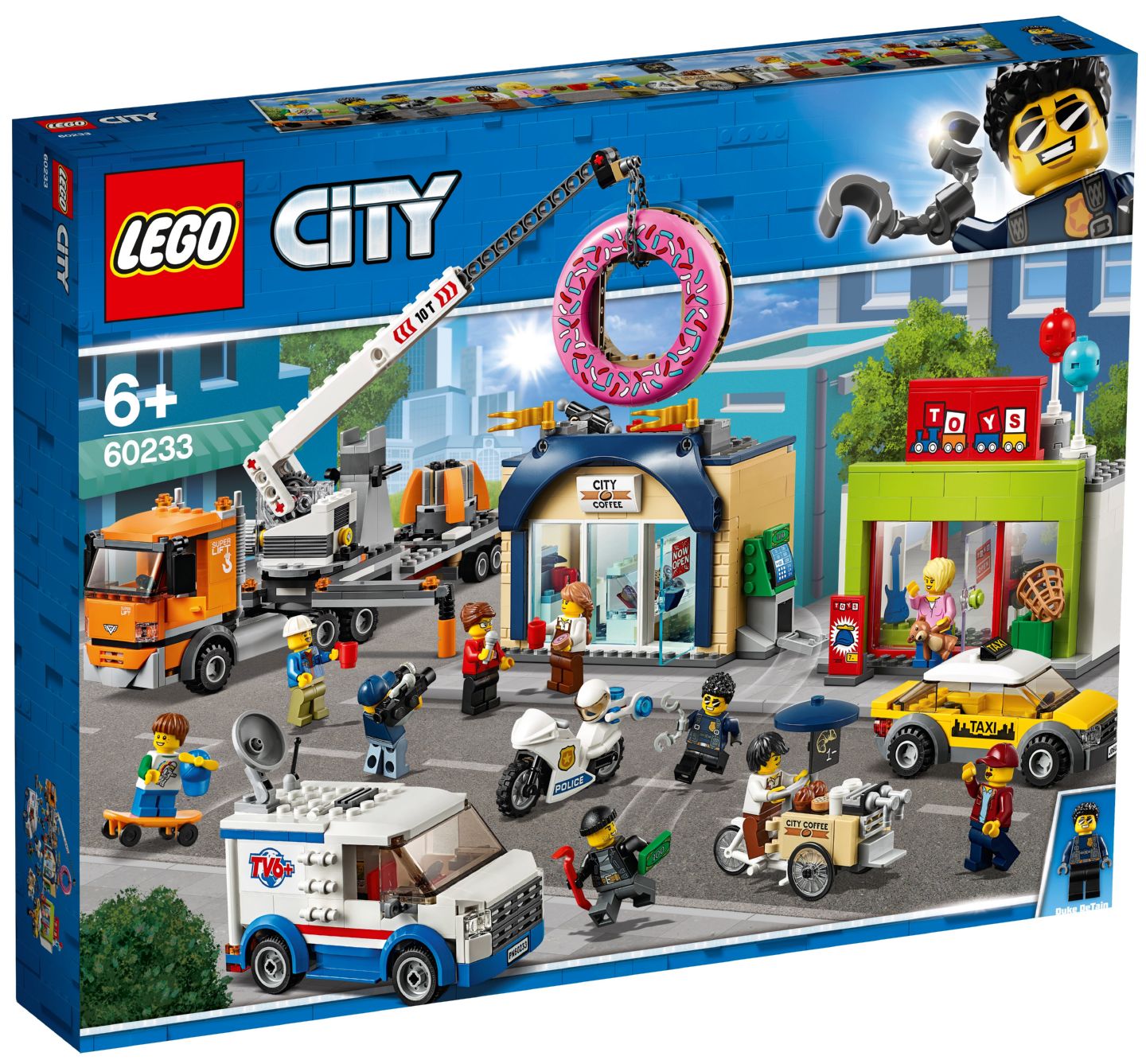 Конструктор Lego City Магазин пончиків (60233)