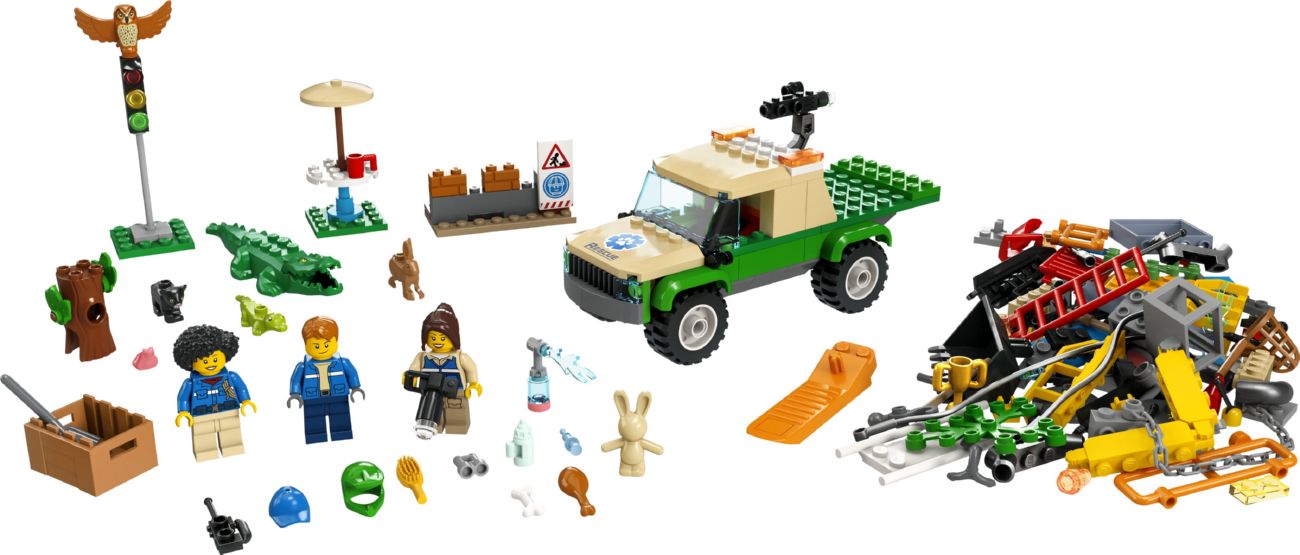 Конструктор Lego City Місії з порятунку диких тварин (60353) - фото 1