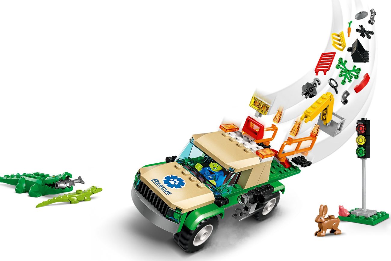 Конструктор Lego City Місії з порятунку диких тварин (60353) - фото 2