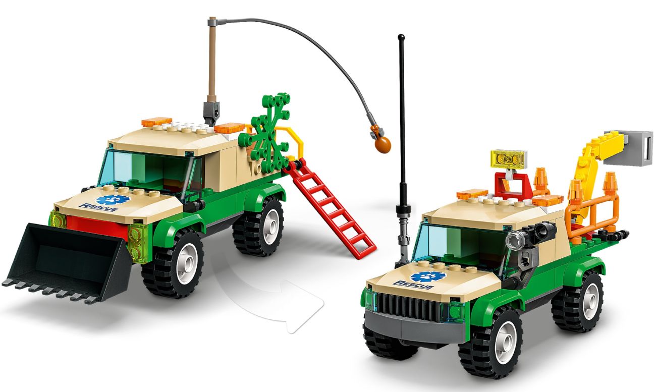 Конструктор Lego City Місії з порятунку диких тварин (60353) - фото 3