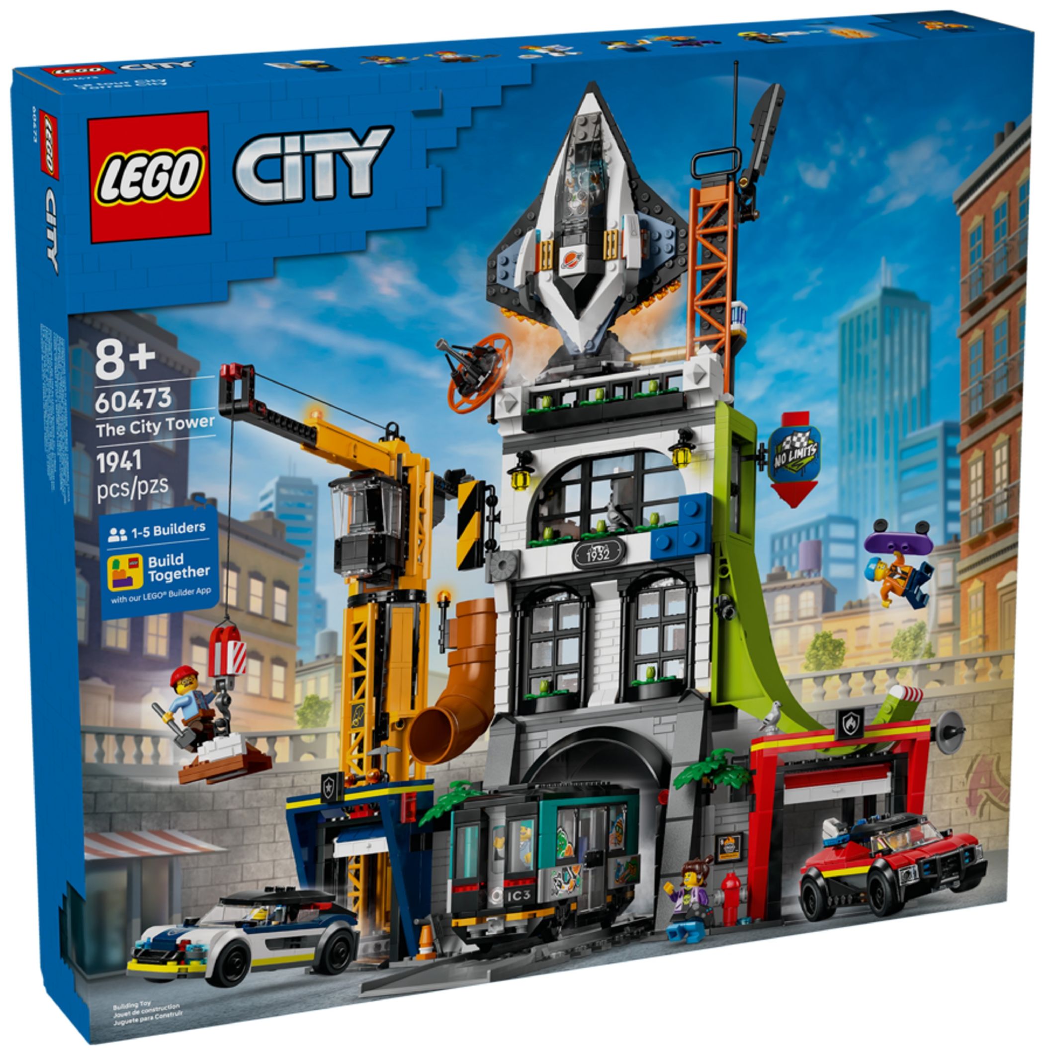 Конструктор Lego City Городская башня (60473)