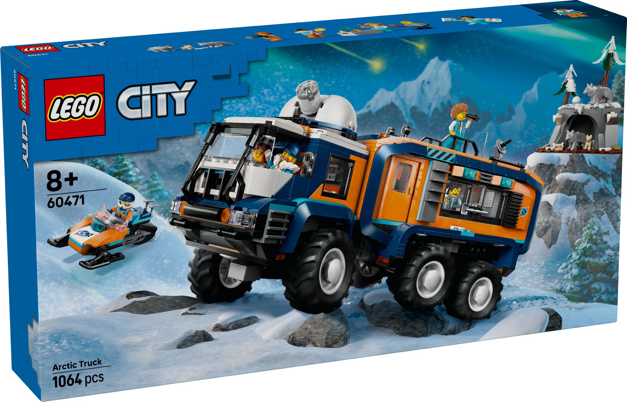 Конструктор Lego City Науковий арктичний всюдихід-лабораторія (60471)