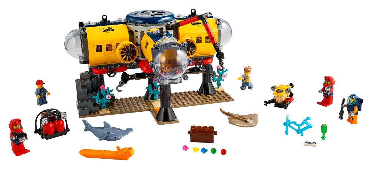 Конструктор Lego City Океан: науково-дослідна станція (60265) - фото 1