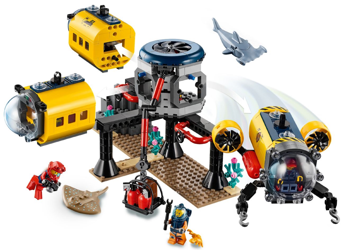 Конструктор Lego City Океан: науково-дослідна станція (60265) - фото 3