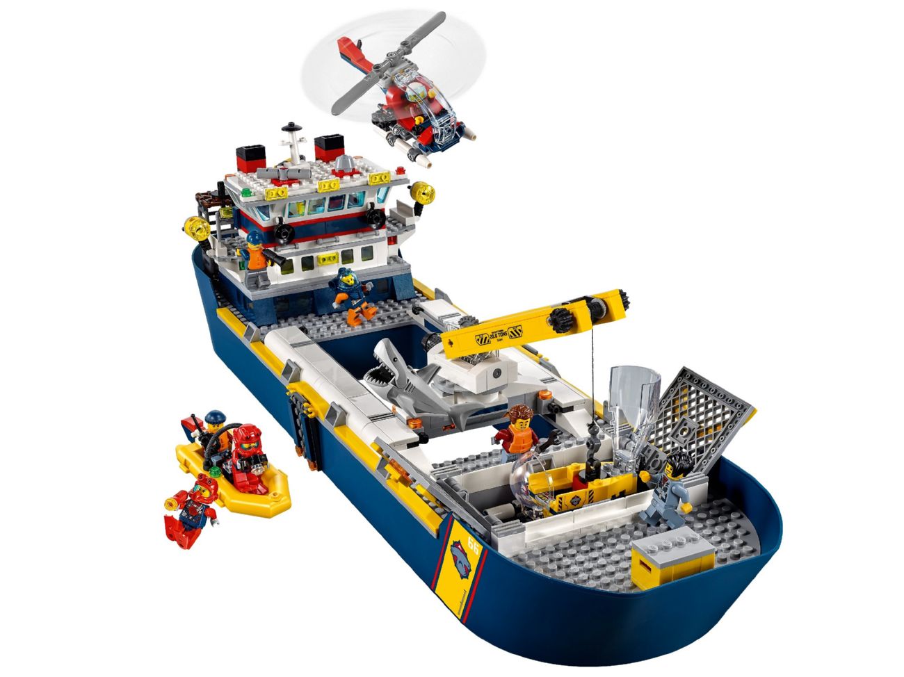 Конструктор Lego City Океан: научно-исследовательский корабль (60266) - фото 3