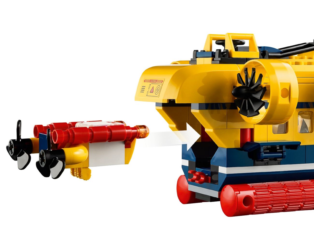 Конструктор Lego City Океан: исследовательская подводная лодка (60264) - фото 4
