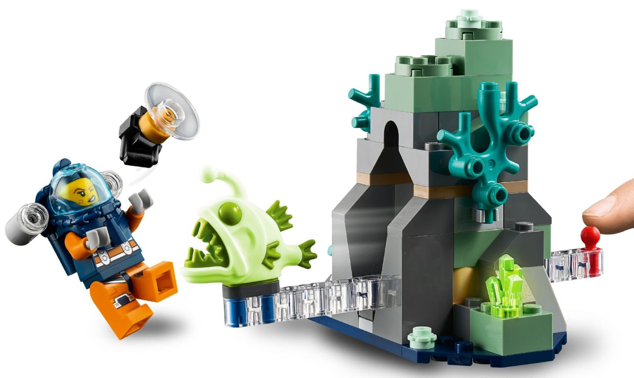 Конструктор Lego City Океан: исследовательская подводная лодка (60264) - фото 5