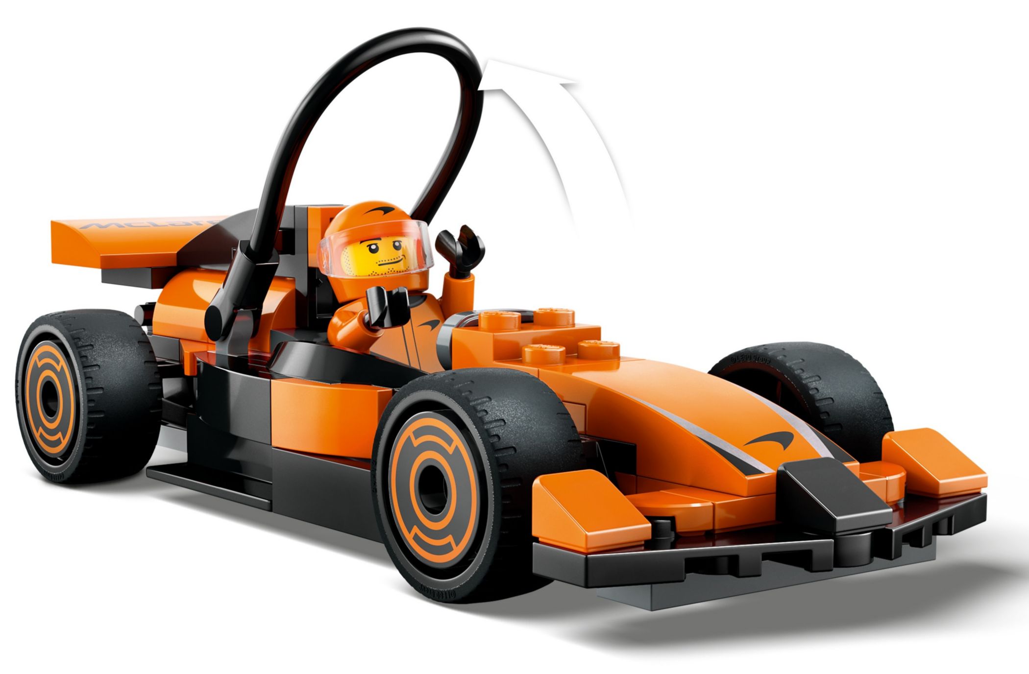 Конструктор Lego City Пілот F1 McLaren (60442) - фото 4 Конструктор Lego City Пілот F1 McLaren (60442) - фото 4