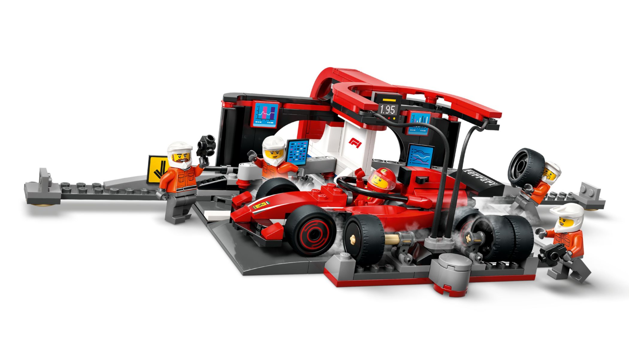 Конструктор Lego City Pit Stop и команда Ferrari (60443) - фото 2