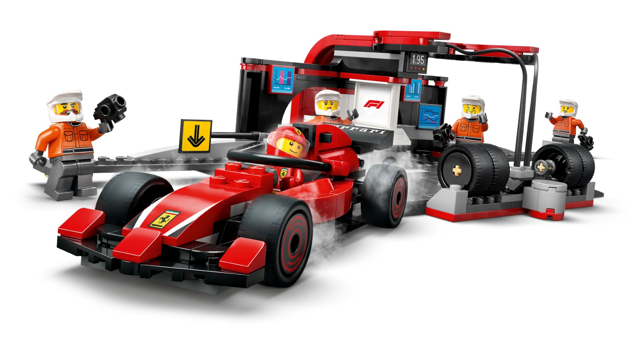 Конструктор Lego City Pit Stop и команда Ferrari (60443) - фото 3