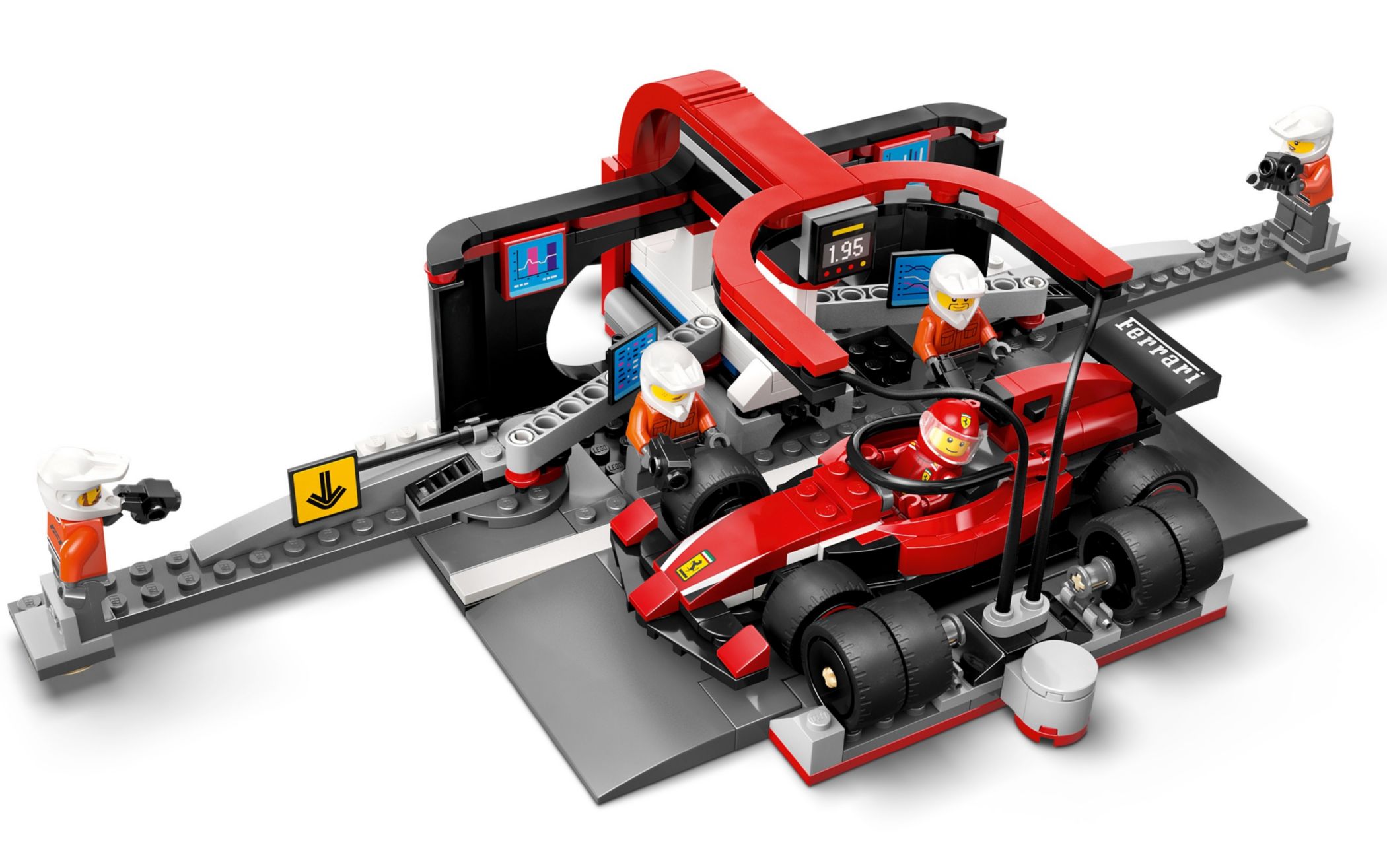 Конструктор Lego City Pit Stop и команда Ferrari (60443) - фото 4