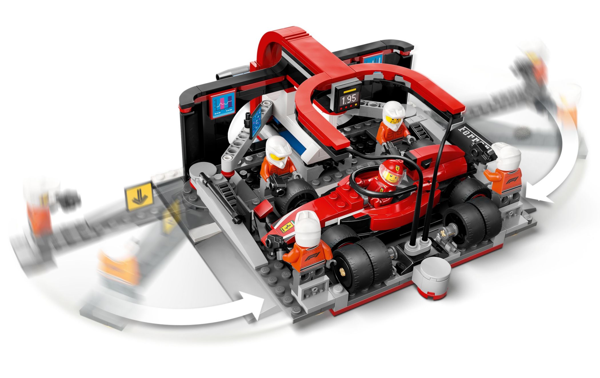 Конструктор Lego City Pit Stop и команда Ferrari (60443) - фото 5