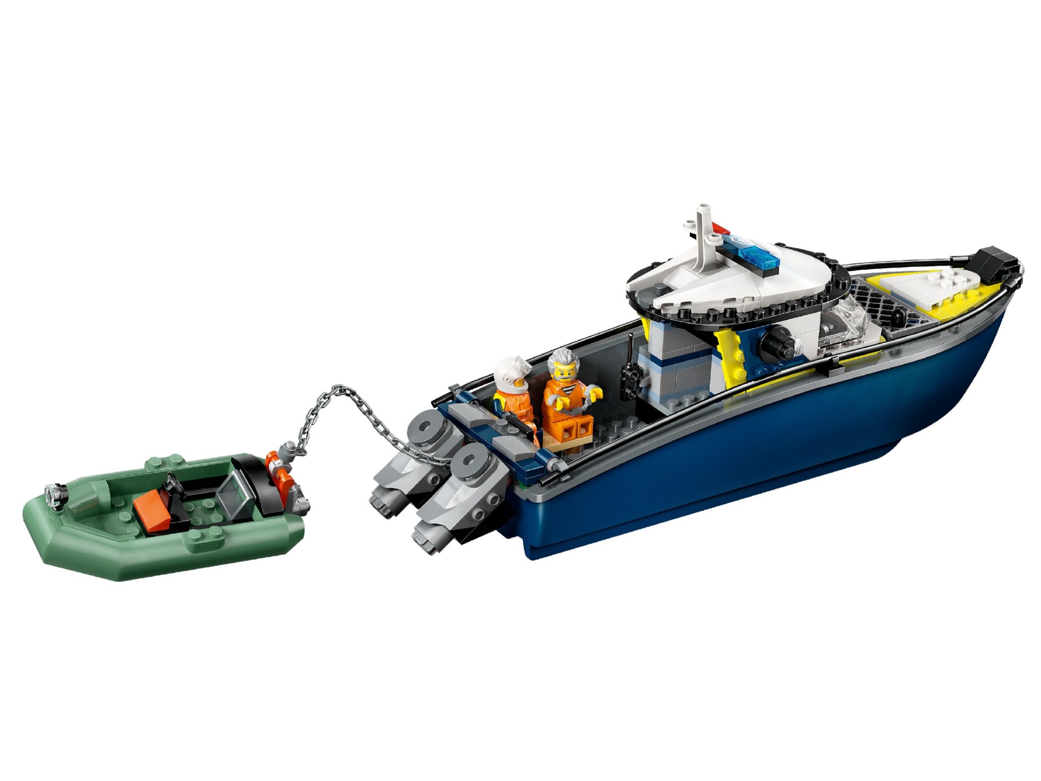 Конструктор Lego City Погоня на поліцейському катері (60456) - фото 3
