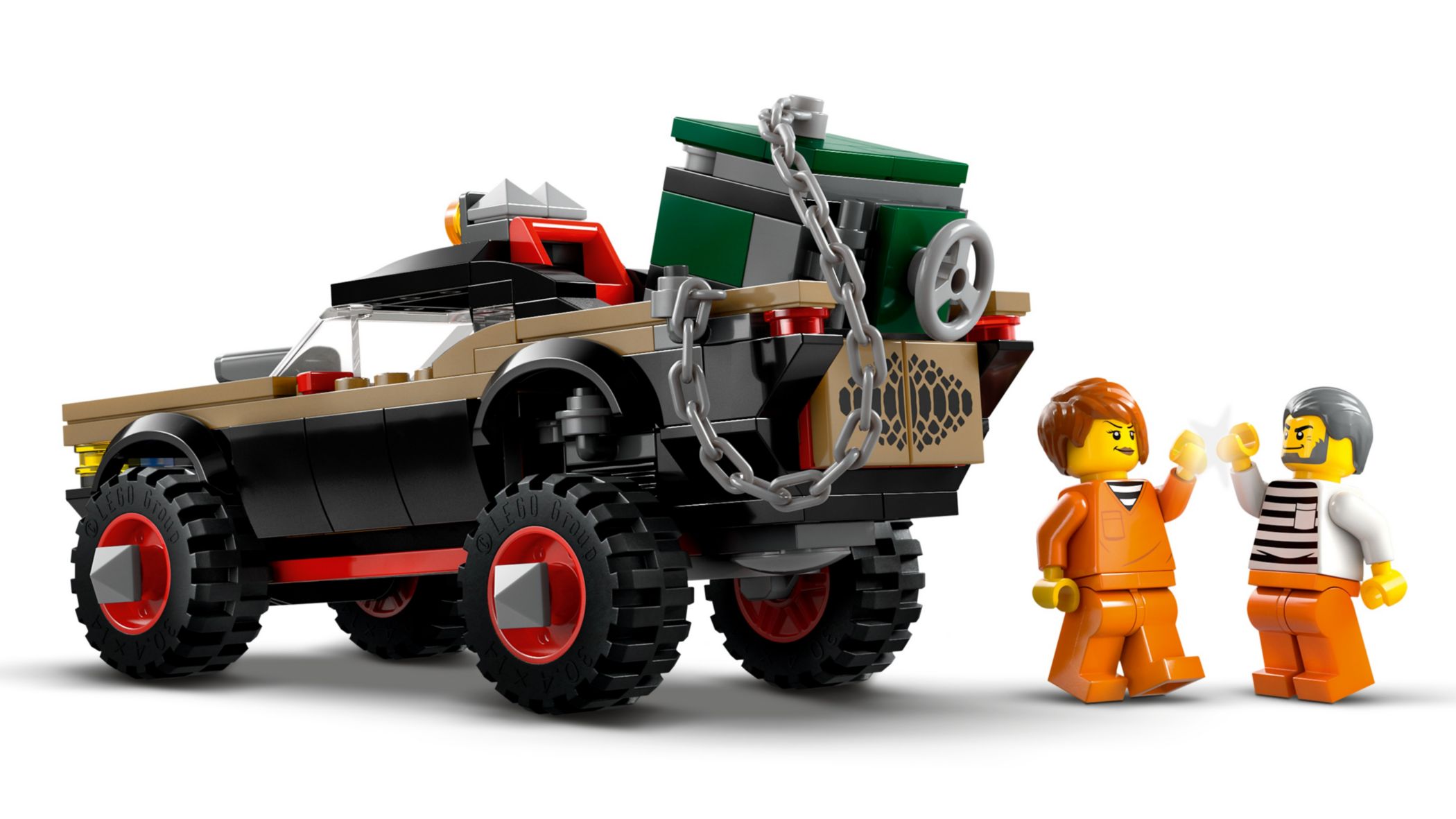 Конструктор Lego City Поліцейське переслідування на позашляховиках (60449) - фото 4