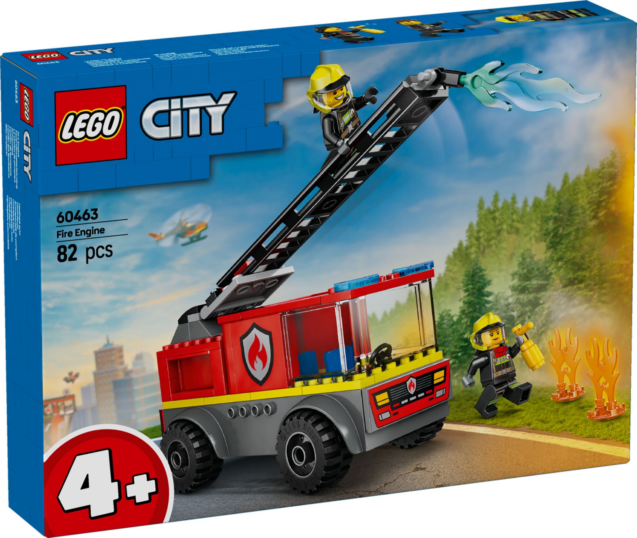 Конструктор Lego City Пожарная машина с лестницей (60463)