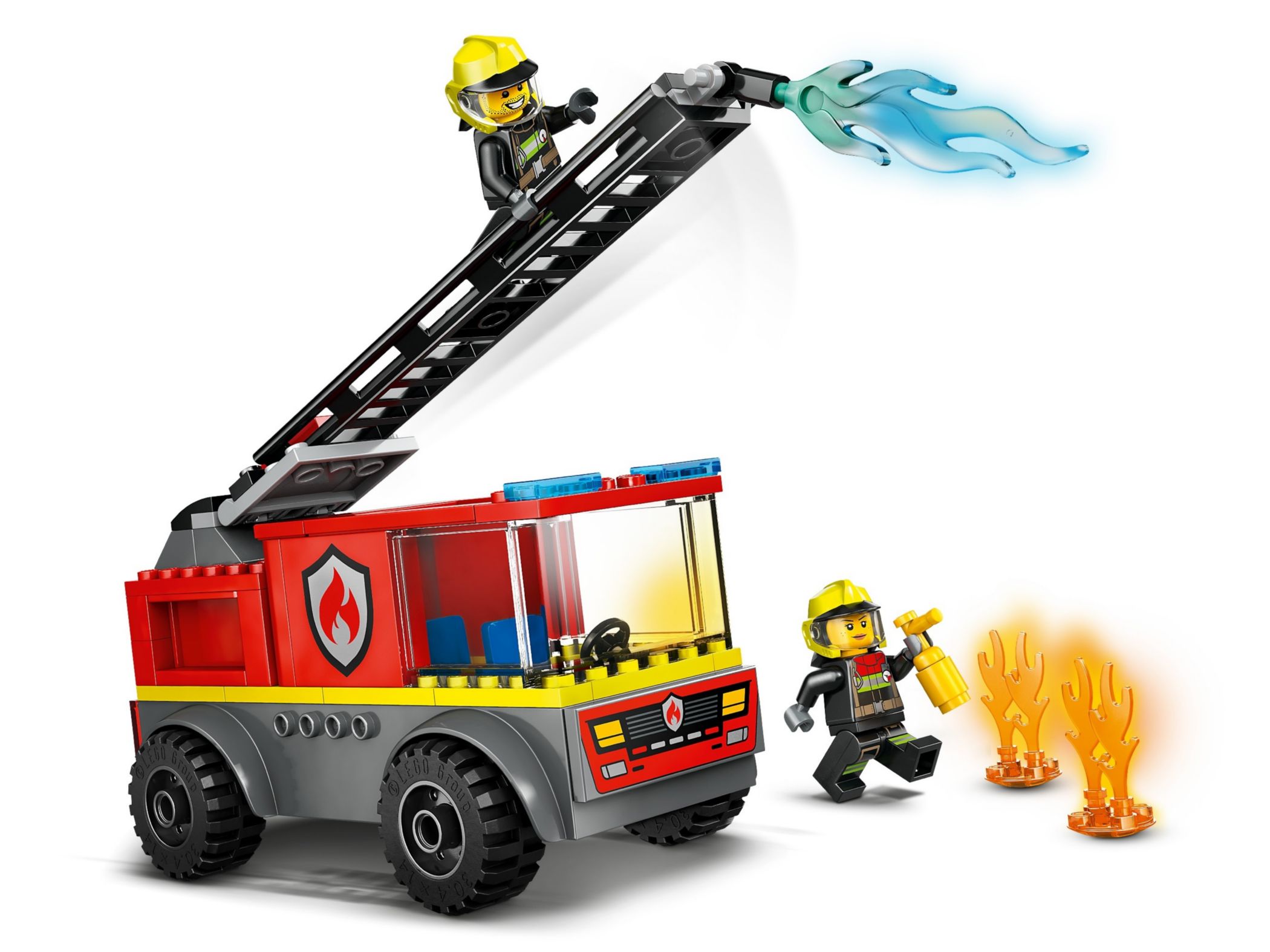 Конструктор Lego City Пожарная машина с лестницей (60463) - фото 1