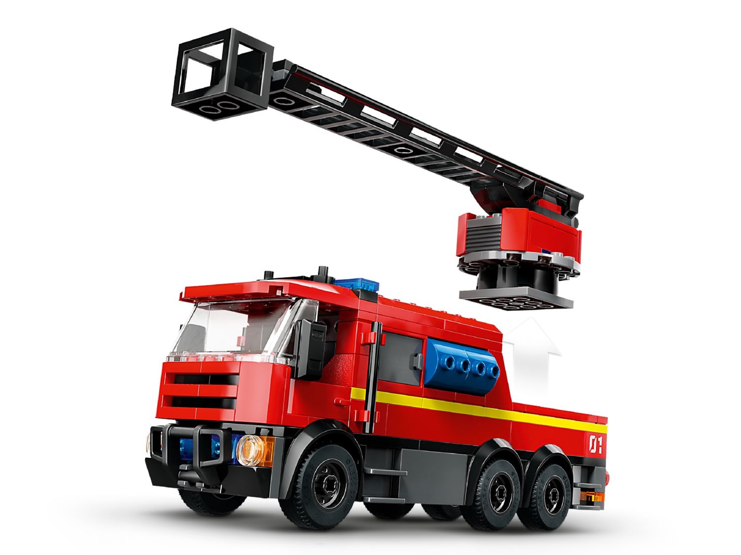 Конструктор Lego Сity Пожежна станція з пожежною машиною (60414) - фото 4