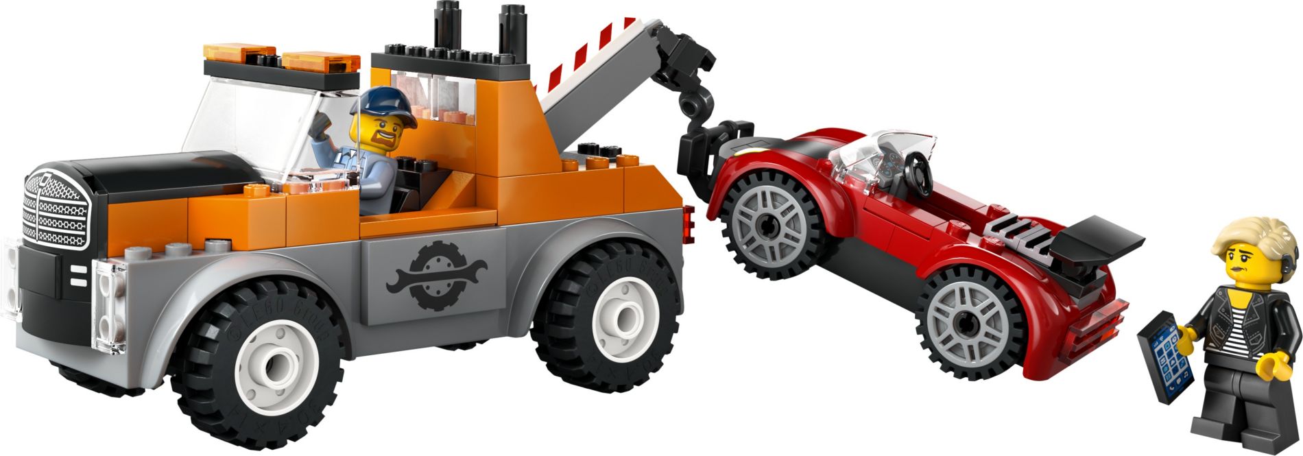Конструктор Lego City Ремонт эвакуаторов и спортивных автомобилей (60435) - фото 1