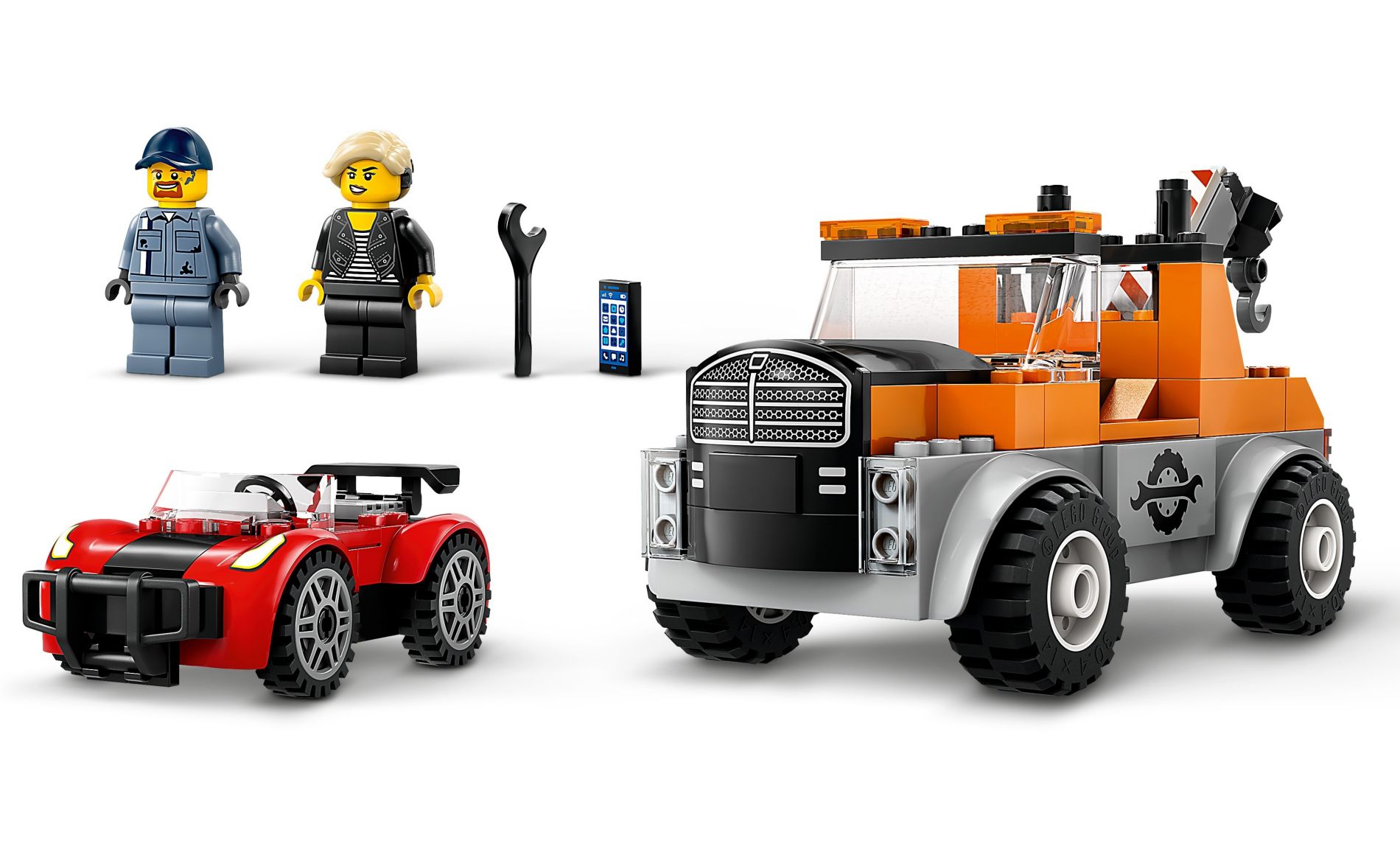 Конструктор Lego City Ремонт эвакуаторов и спортивных автомобилей (60435) - фото 4