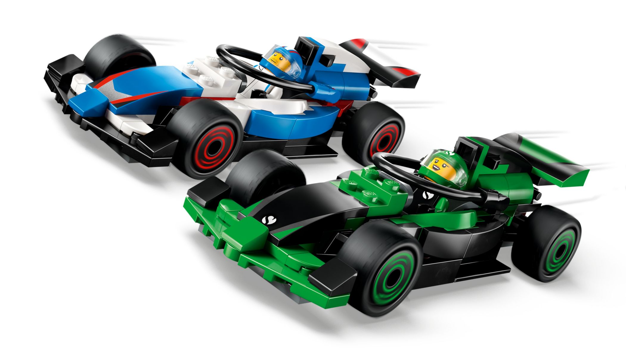 Конструктор Lego City Старт F1 с VCARB и Sauber (60474) - фото 3 Конструктор Lego City Старт F1 с VCARB и Sauber (60474) - фото 3