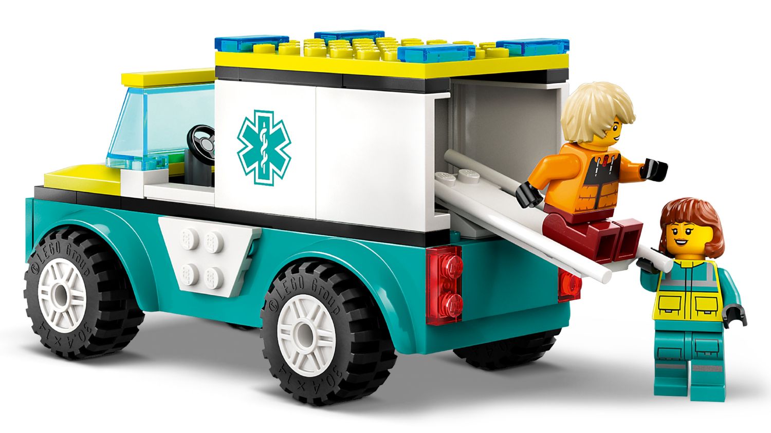 Конструктор Lego City Швидка допомога та сноубордист (60403) - фото 4