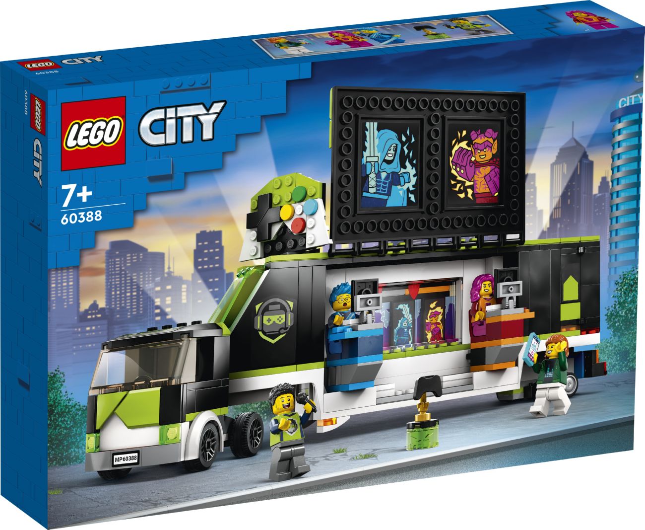 Конструктор Lego City Вантажівка для ігрового турне (60388)