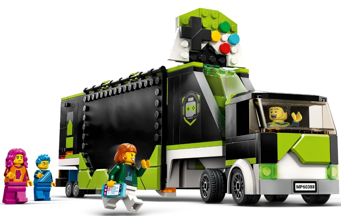 Конструктор Lego City Вантажівка для ігрового турне (60388) - фото 2 Конструктор Lego City Вантажівка для ігрового турне (60388) - фото 2