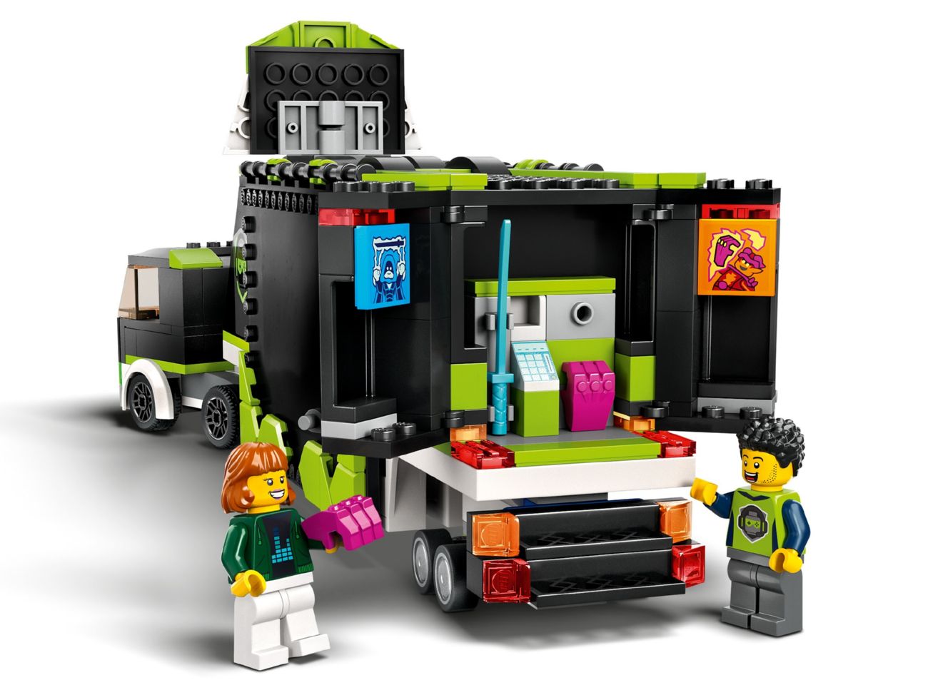 Конструктор Lego City Вантажівка для ігрового турне (60388) - фото 3 Конструктор Lego City Вантажівка для ігрового турне (60388) - фото 3