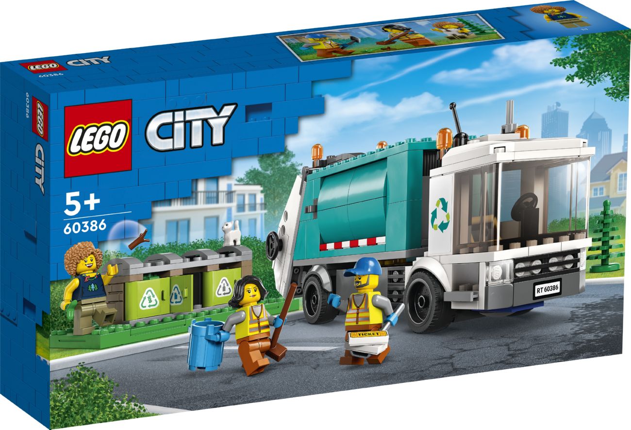 Конструктор Lego City Вантажівка для утилізації відходів (60386)