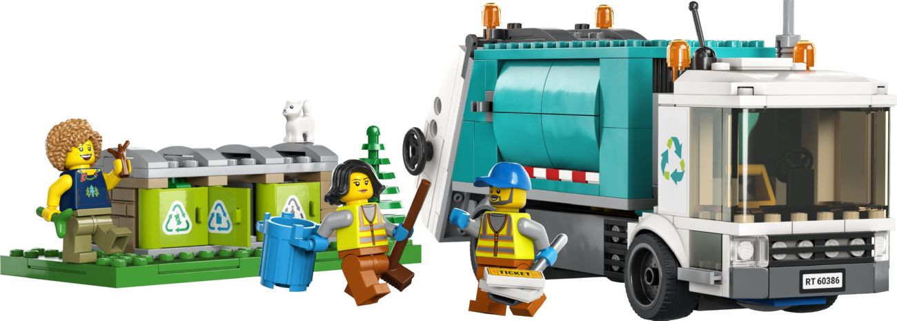 Конструктор Lego City Вантажівка для утилізації відходів (60386) - фото 1