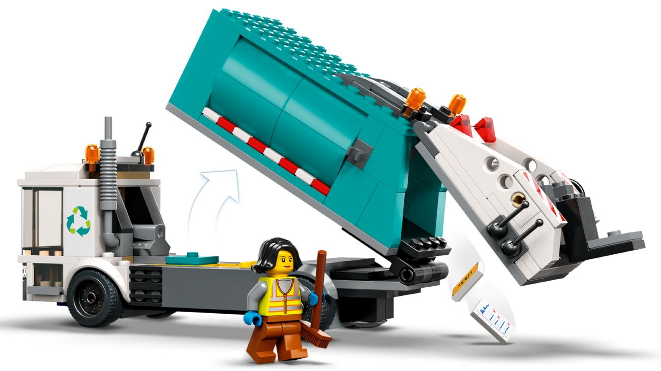 Конструктор Lego City Вантажівка для утилізації відходів (60386) - фото 4