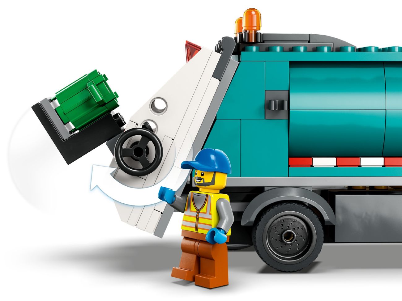Конструктор Lego City Вантажівка для утилізації відходів (60386) - фото 5