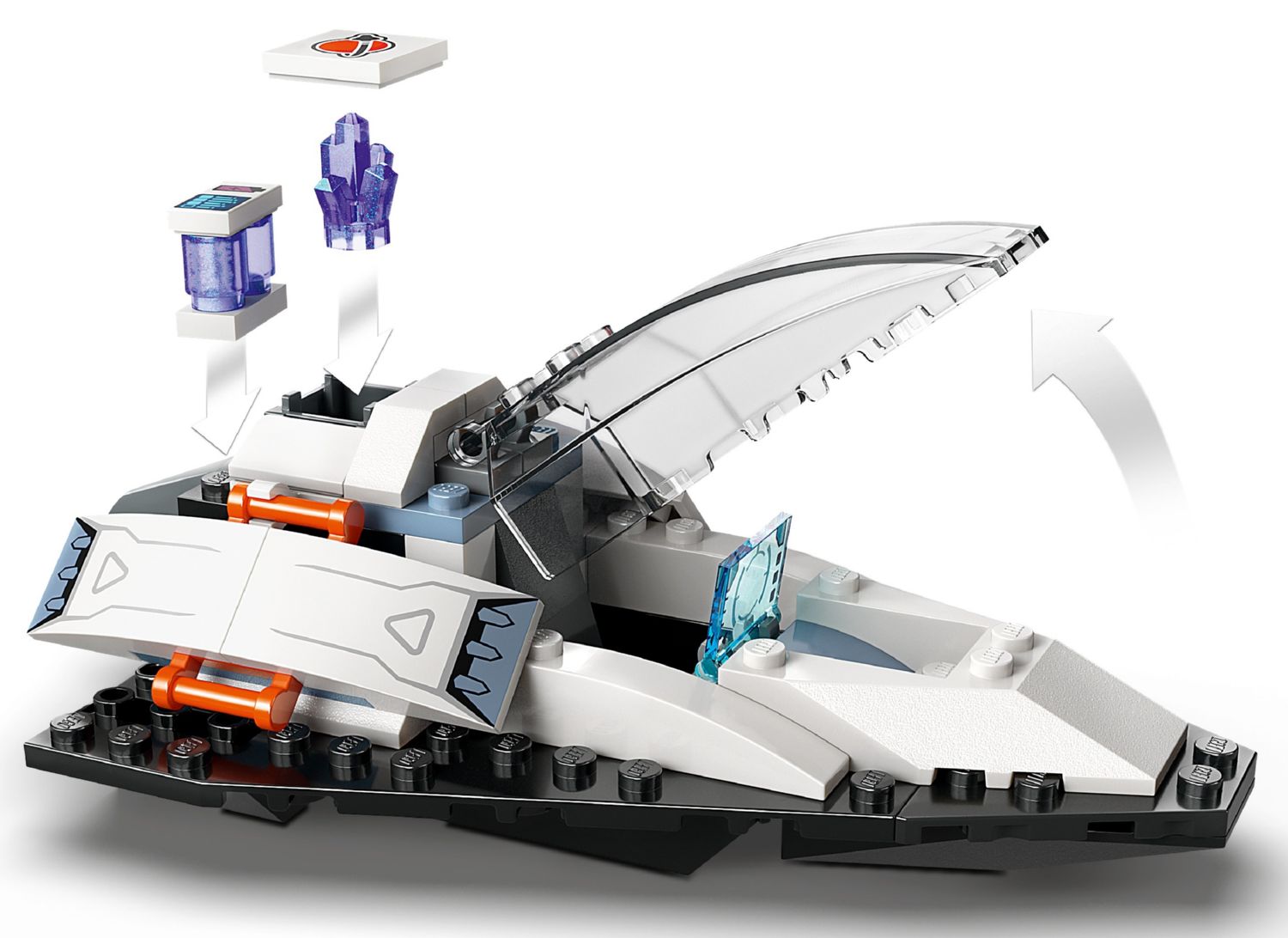Конструктор Lego City Открытие космического корабля и астероида (60429) - фото 3 Конструктор Lego City Открытие космического корабля и астероида (60429) - фото 3