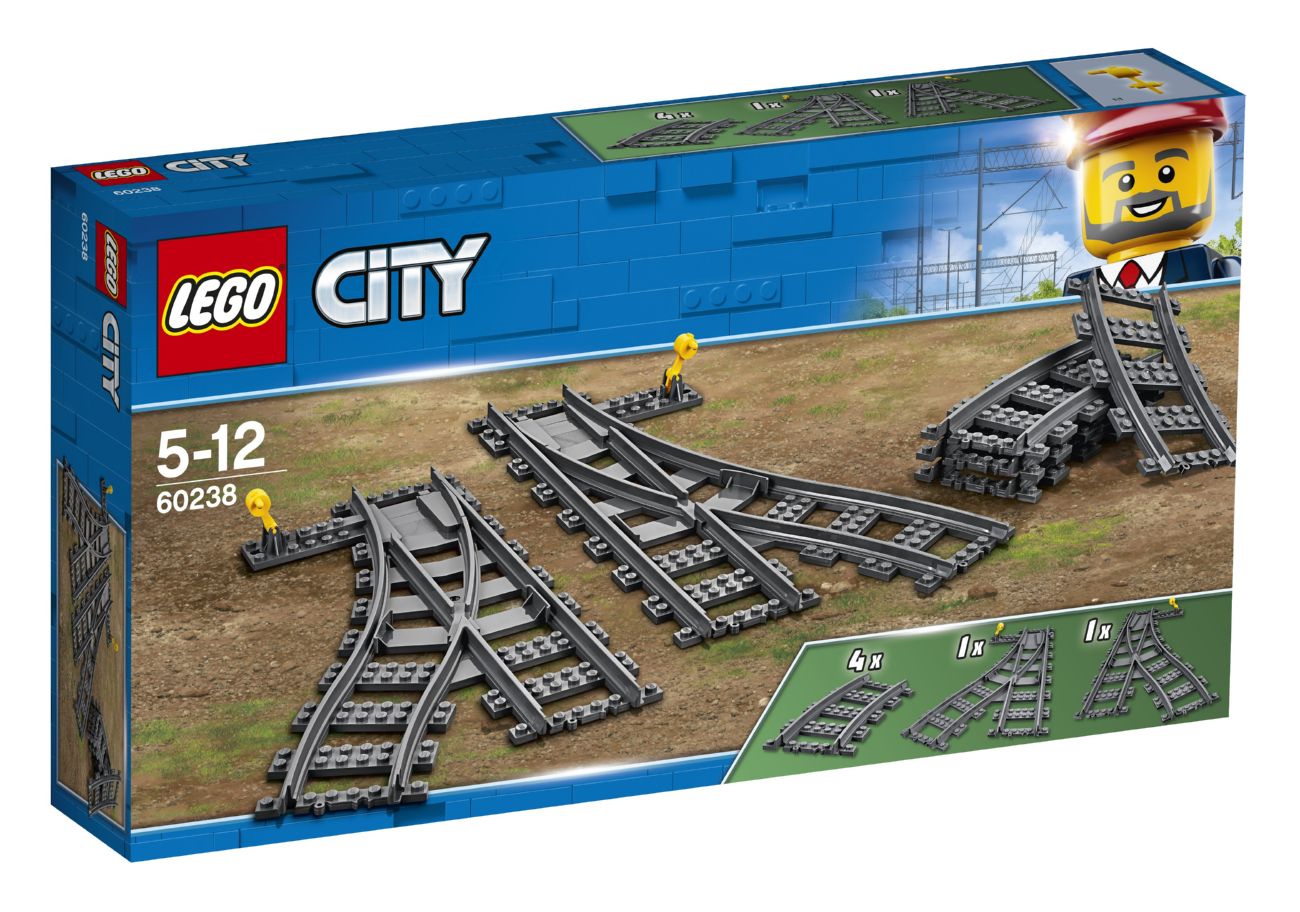 Конструктор Lego City Железнодорожные стрелки (60238)