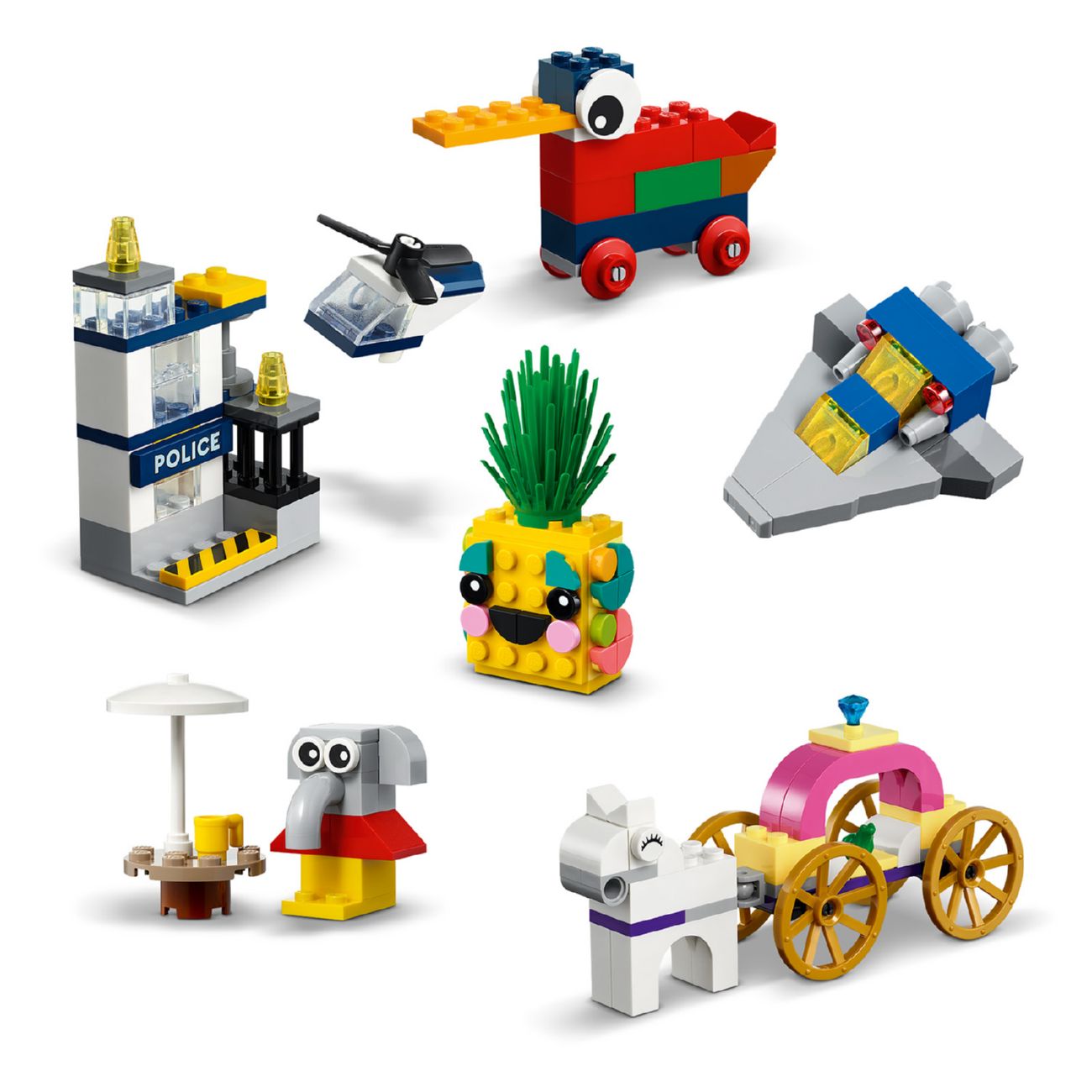 Конструктор Lego classic 90 лет игры (11021) - фото 3