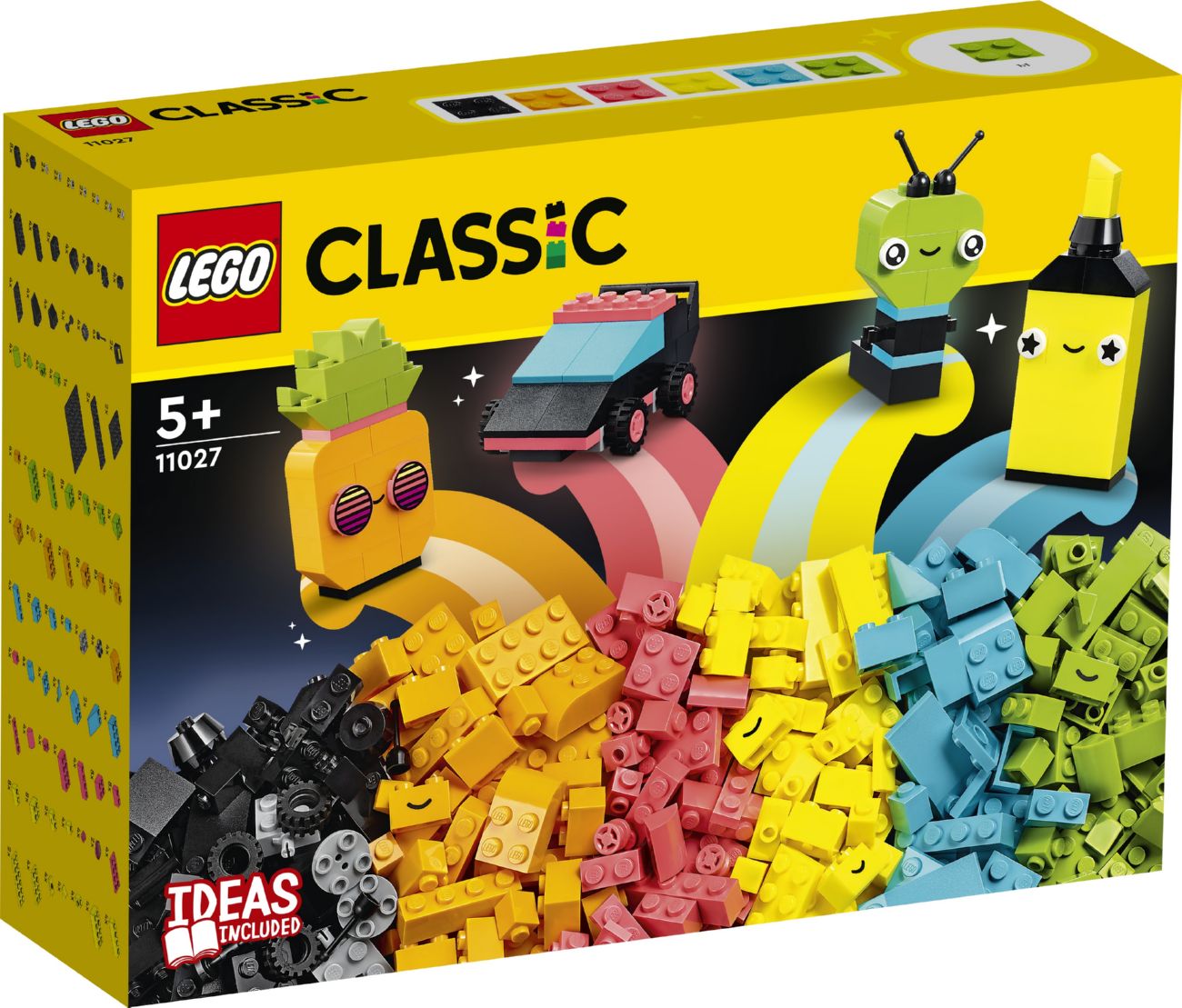 Конструктор Lego classic Креативное неоновое веселье (11027)